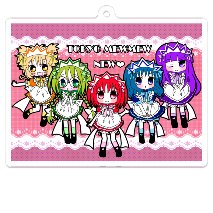 アクリルキーホルダー - 70 x 70 (mm)