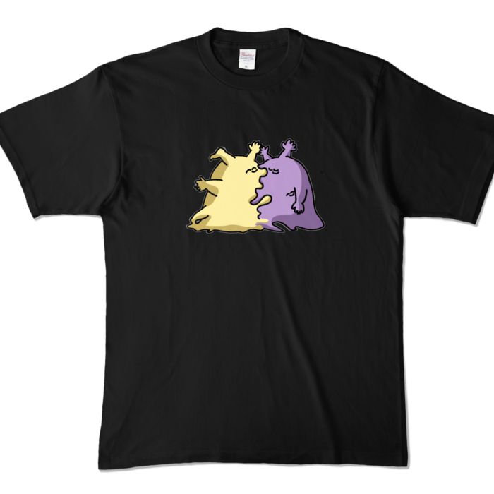 カラーTシャツ - XL - ブラック (濃色)