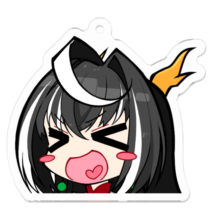 アクリルキーホルダー（コーティング） - 50 x 50 (mm)3