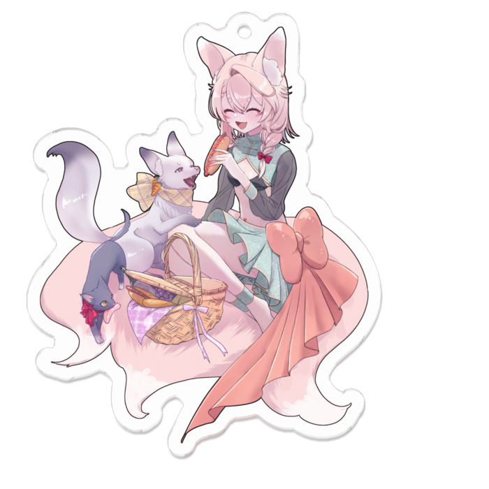 アクリルキーホルダー - 70 x 70 (mm)