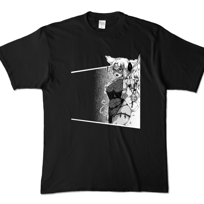 カラーTシャツ - XL - ブラック (濃色)