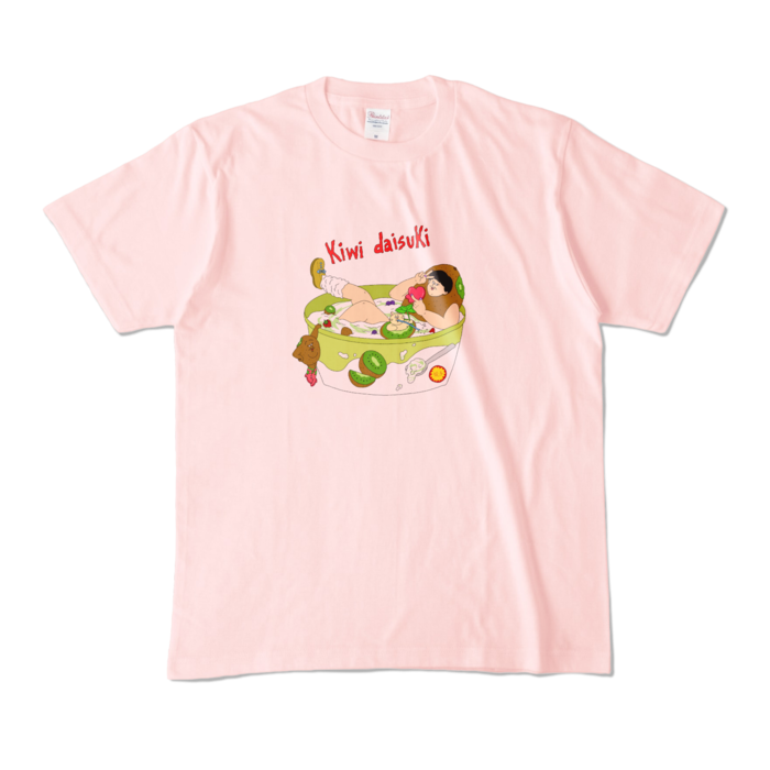 カラーTシャツ - M - ライトピンク (淡色)