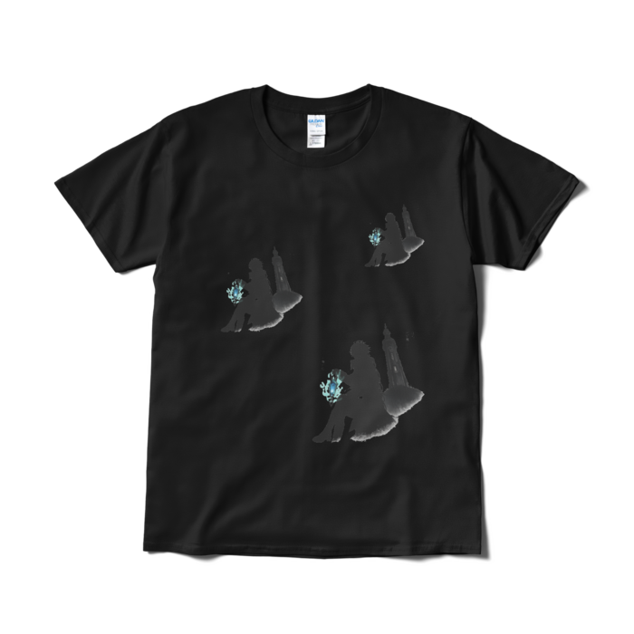 黒お静かにTシャツ（短納期） - L - ブラック