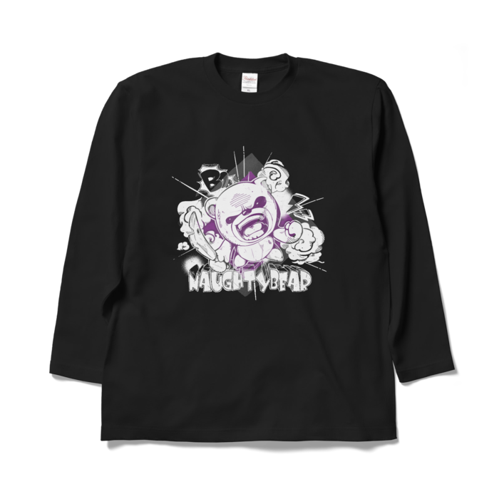 ロングスリーブTシャツ - XL - ブラック