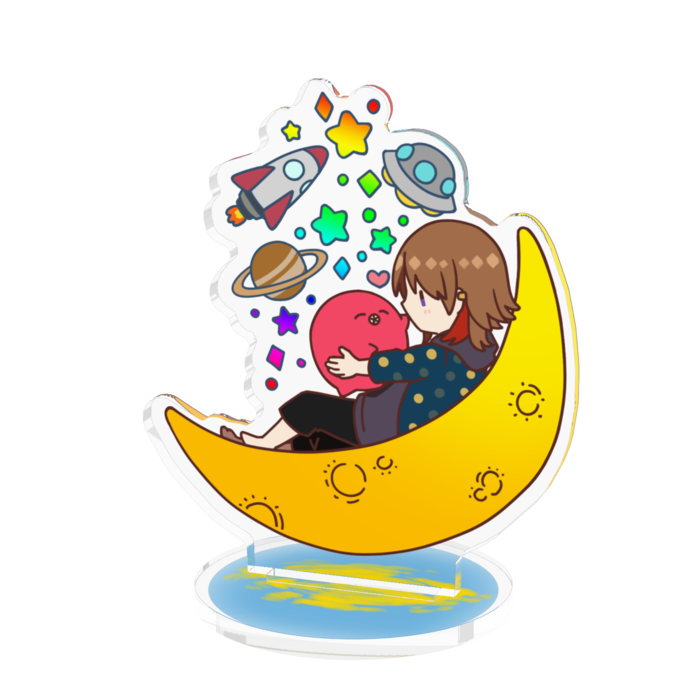 アクリルフィギュア - 70x70mm