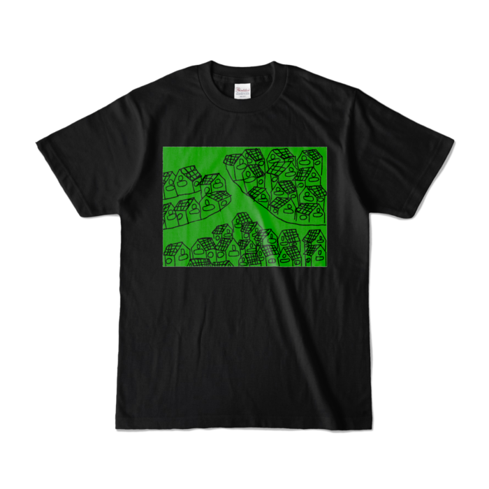 カラーTシャツ - S - ブラック (濃色)