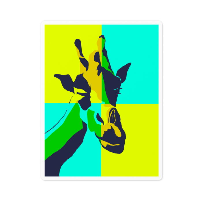 ステッカー - 100 x 100 (mm)