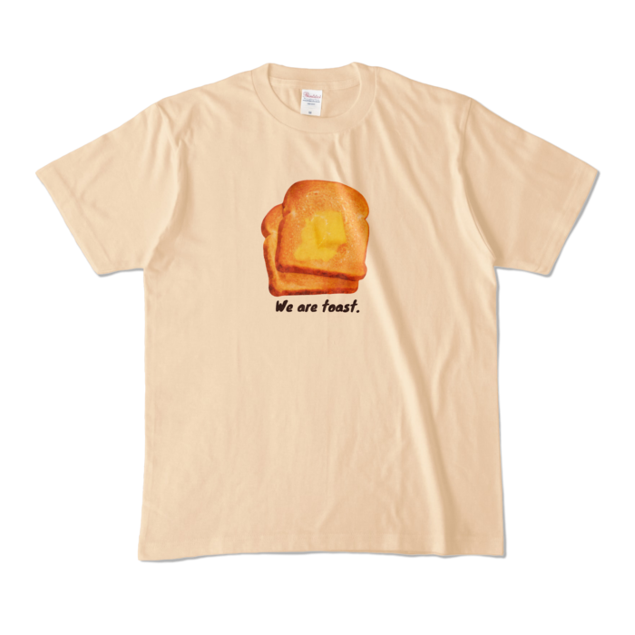 カラーTシャツ - M - ナチュラル (淡色)