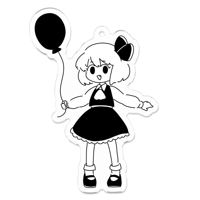 アクリルキーホルダー - 70 x 70 (mm)