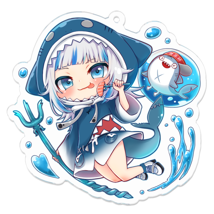 アクリルキーホルダー - 70 x 70 (mm)