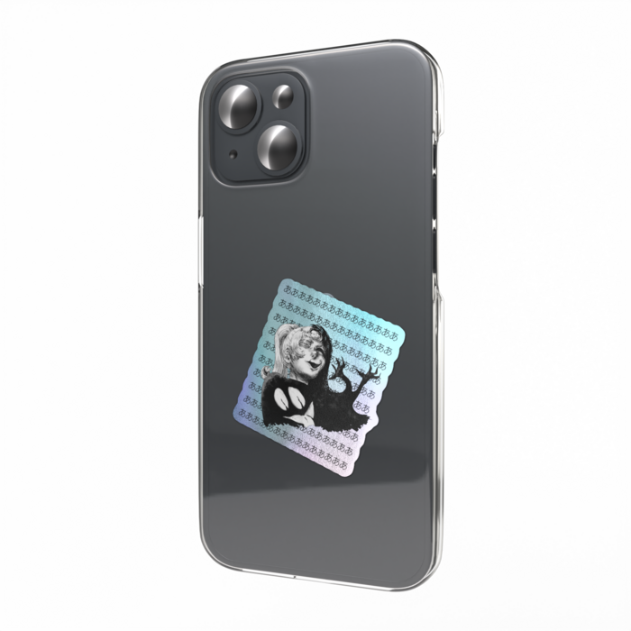 オーロラスマホステッカー - W55 × H91mm 以内