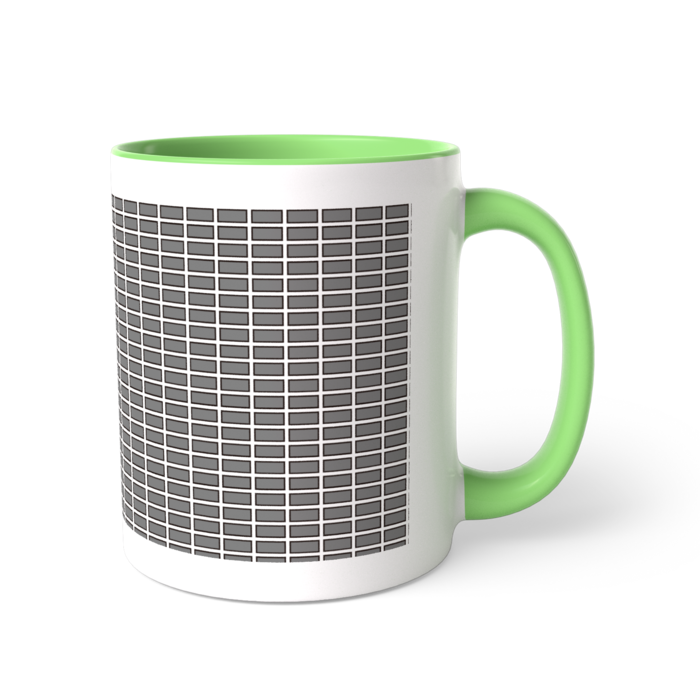 ツートンカラーマグカップ - 直径 8.2cm / 高さ 9.5cm