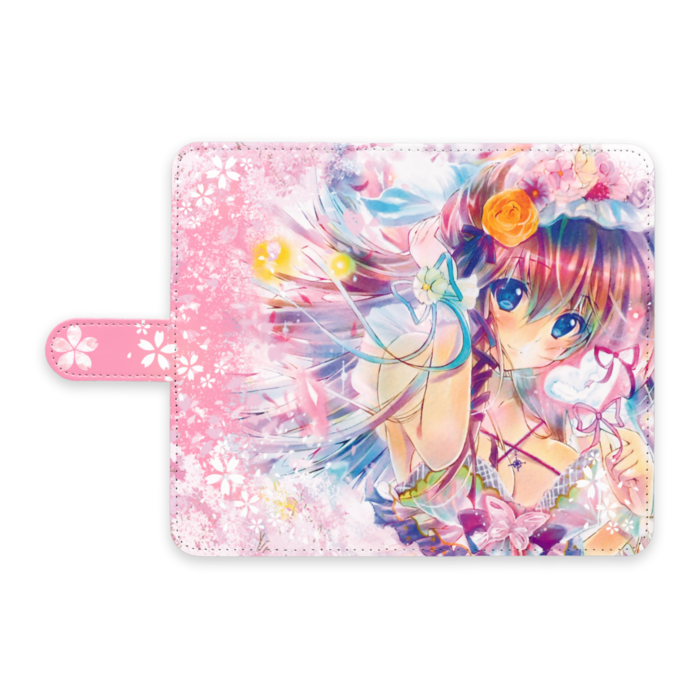 手帳型Androidケース - L - ストラップ穴 なし
