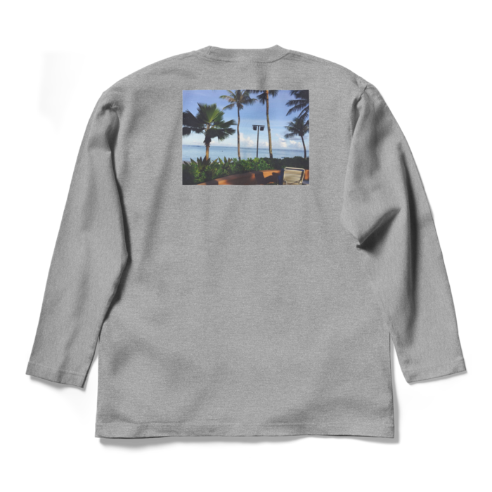 ロングスリーブTシャツ - L - 杢グレー