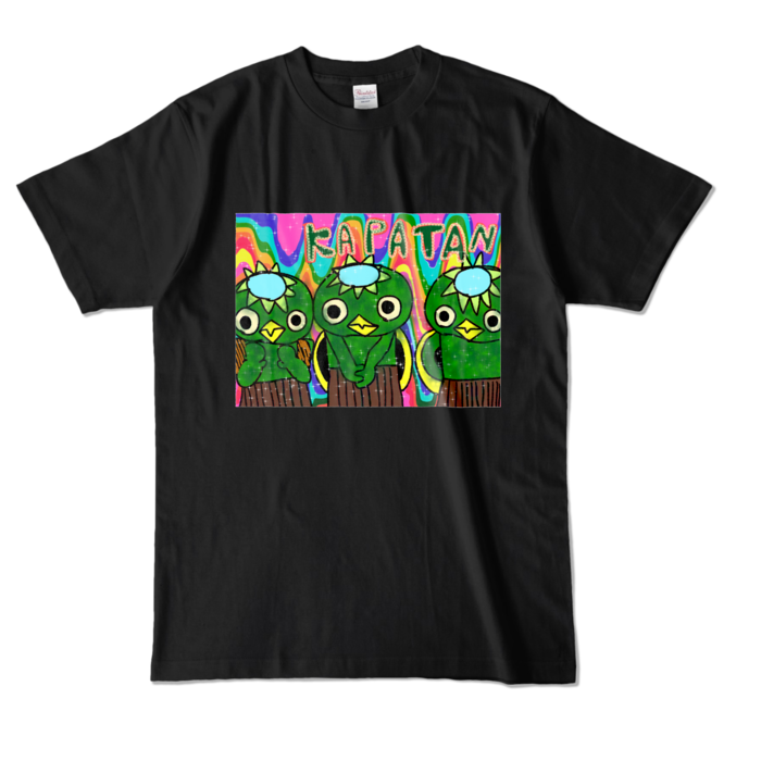 カラーTシャツ - L - ブラック (濃色)