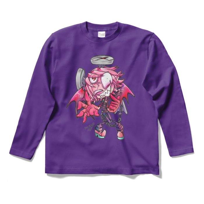 ロングスリーブTシャツ - S - パープル