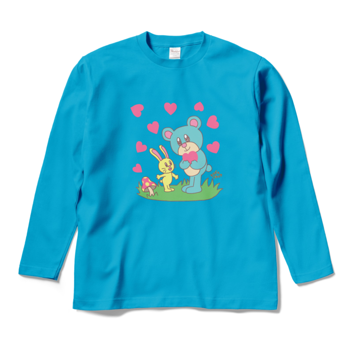 ロングスリーブTシャツ - M - ターコイズ