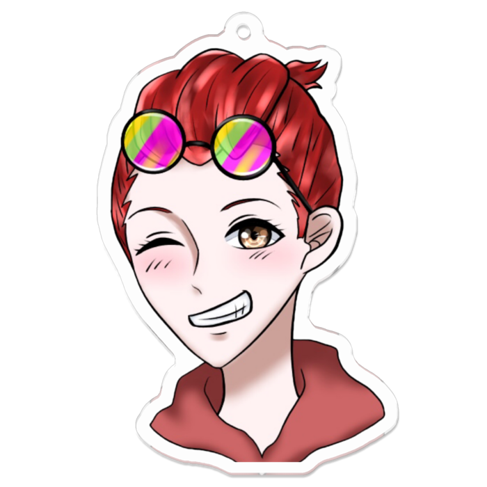 アクリルキーホルダー - 70 x 70 (mm)