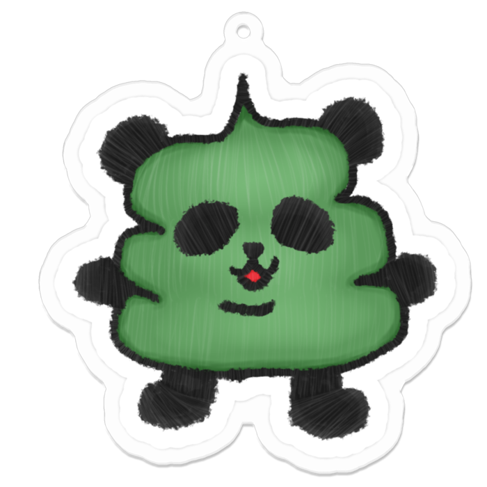 アクリルキーホルダー - 70 x 70 (mm)