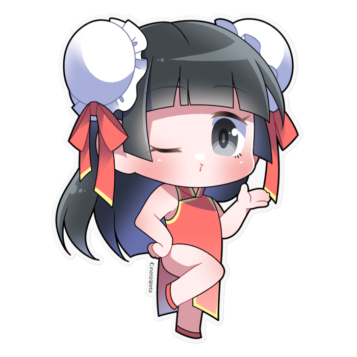 ステッカー - 160 x 160 (mm) - クリア