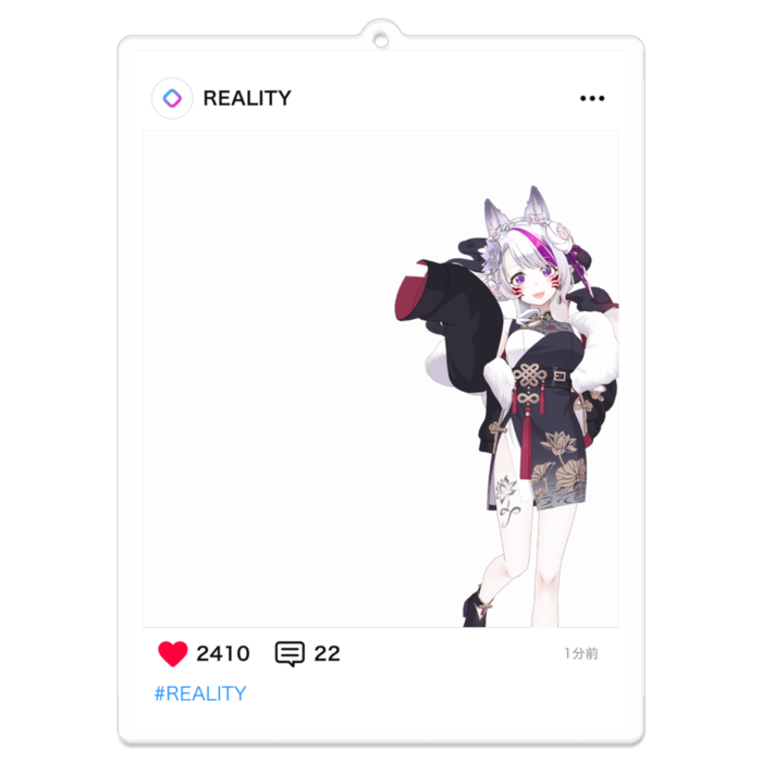 アクリルキーホルダー - 100 x 100 (mm)