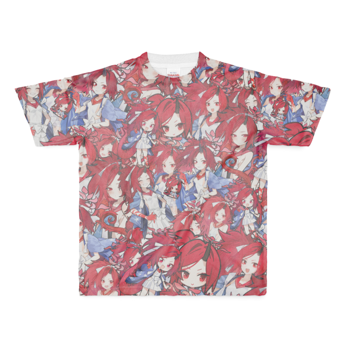 フルグラフィックTシャツ - M - 両面印刷