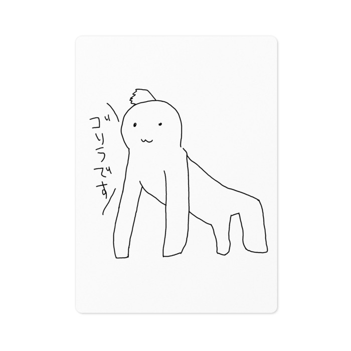 ステッカー - 100 x 100 (mm)