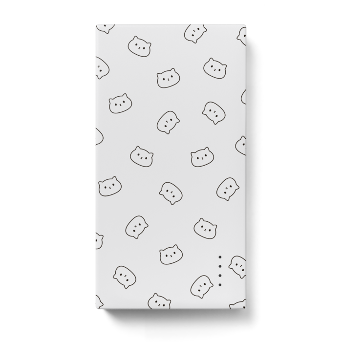 モバイルバッテリー（白）