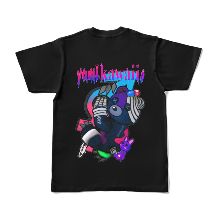 カラーTシャツ - S - ブラック (濃色)(4)