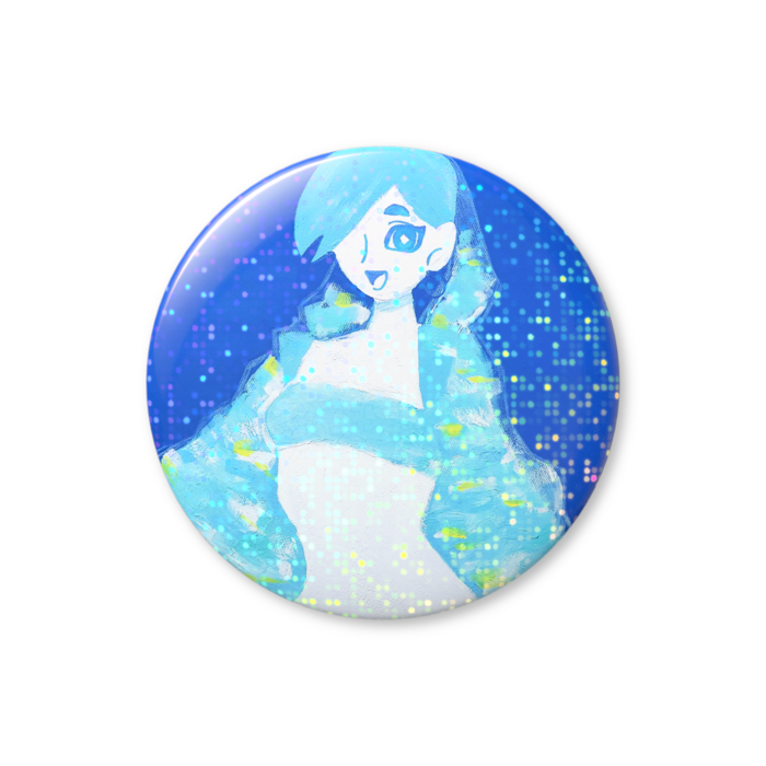 ホログラム缶バッジ - 56mm