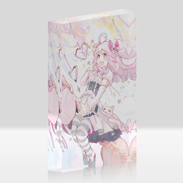 アクリルブロッククリア - 100x148mm