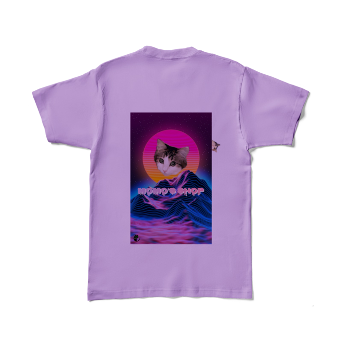 カラーTシャツ - L - ライトパープル (淡色)