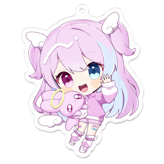 アクリルキーホルダー - 70 x 70 (mm)