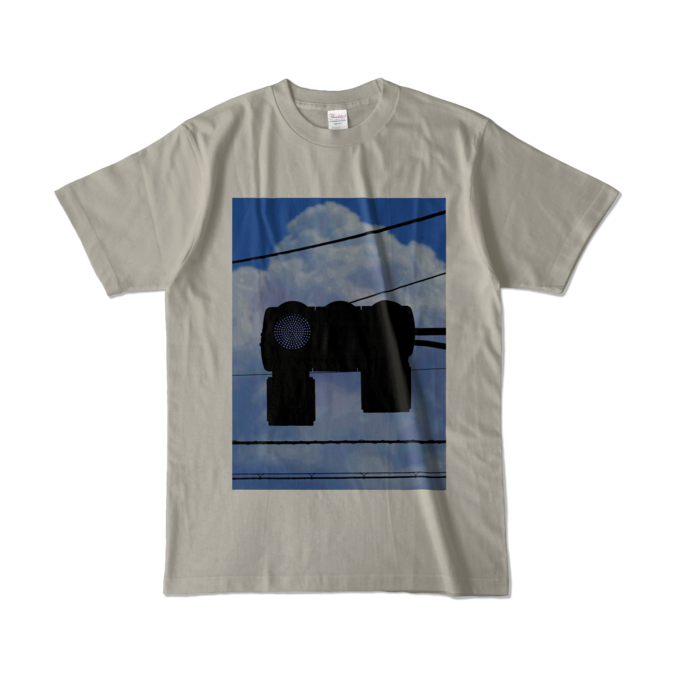 カラーTシャツ - L - シルバーグレー (淡色)