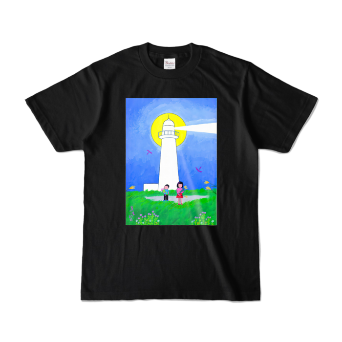 カラーTシャツ - S - ブラック (濃色)