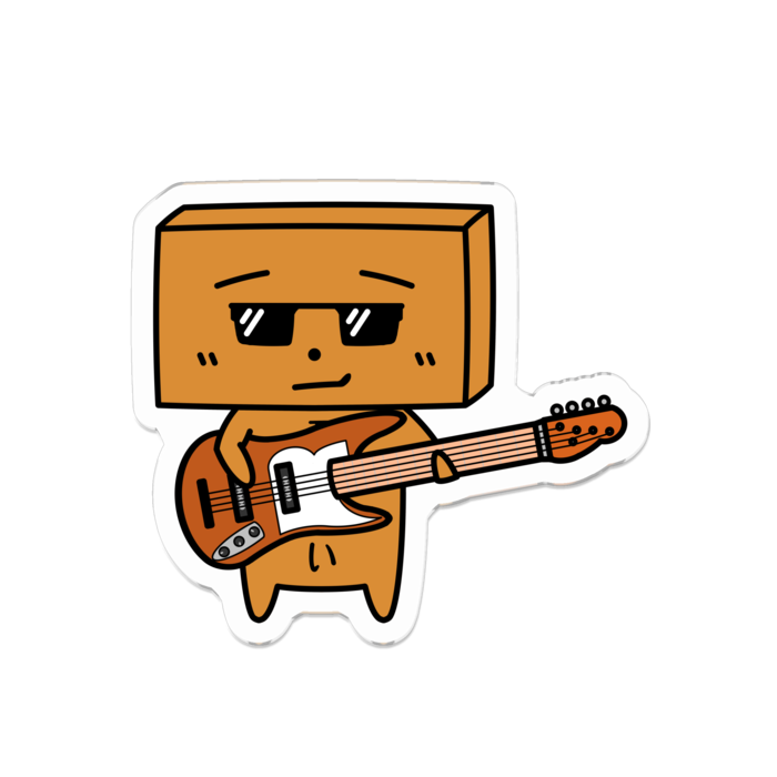 アクリルバッジ - 50 x 50 (mm)