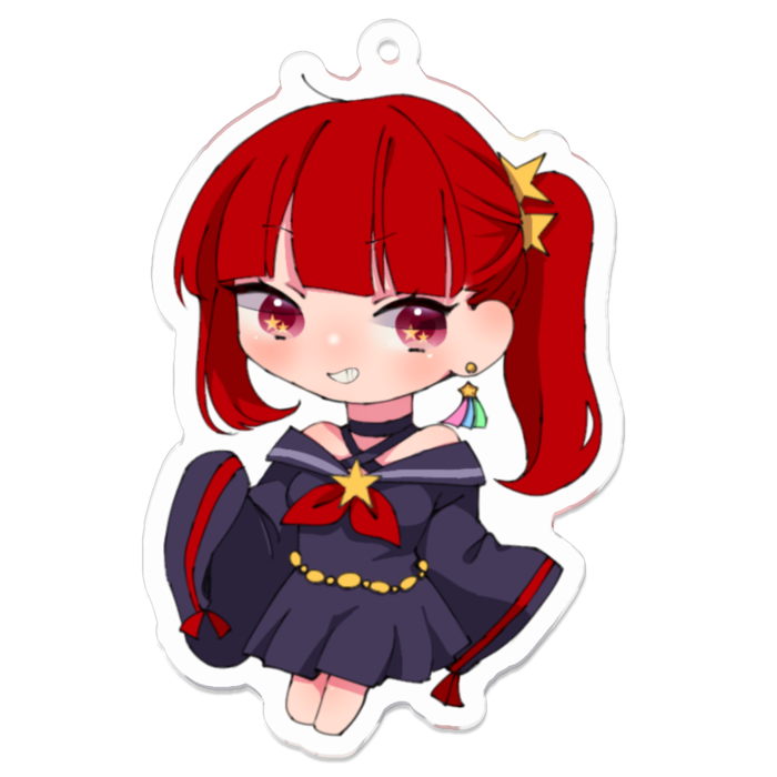 アクリルキーホルダー - 70 x 70 (mm)