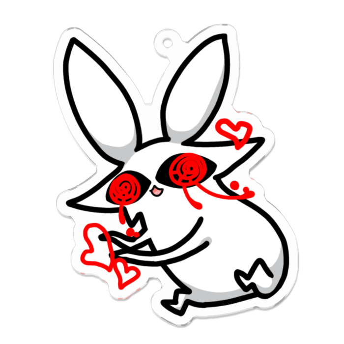 アクリルキーホルダー - 70 x 70 (mm)