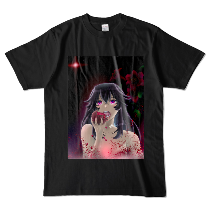 カラーTシャツ - L - ブラック (濃色)