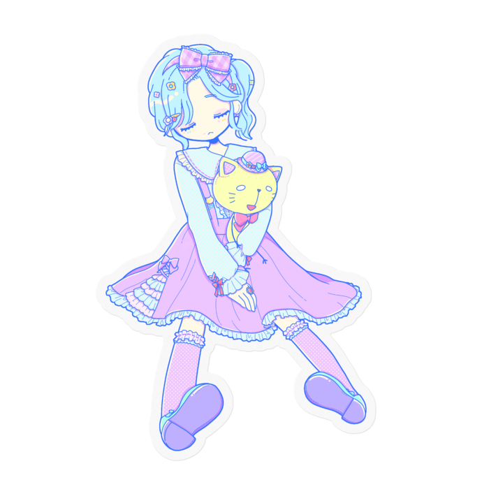 ステッカー - 100 x 100 (mm)