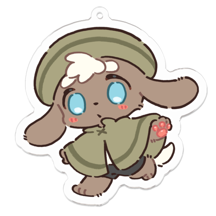 アクリルキーホルダー - 70 x 70 (mm)