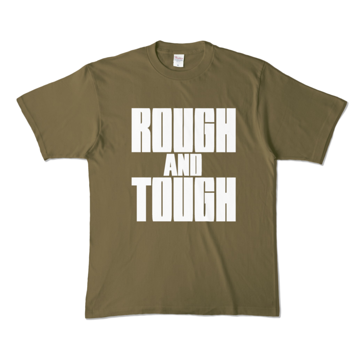 カラーTシャツ - XL - オリーブ (濃色)