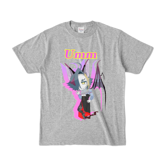 カラーTシャツ - S - 杢グレー (濃色)