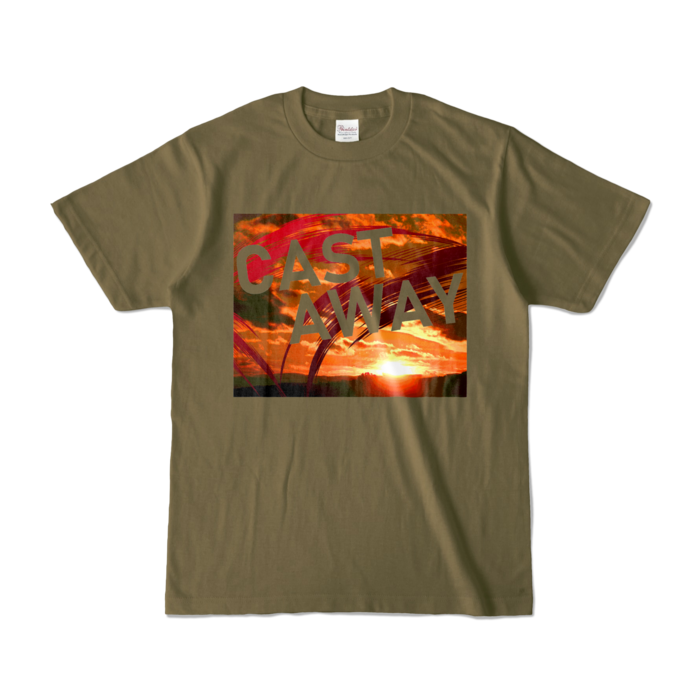 カラーTシャツ - S - オリーブ (濃色)