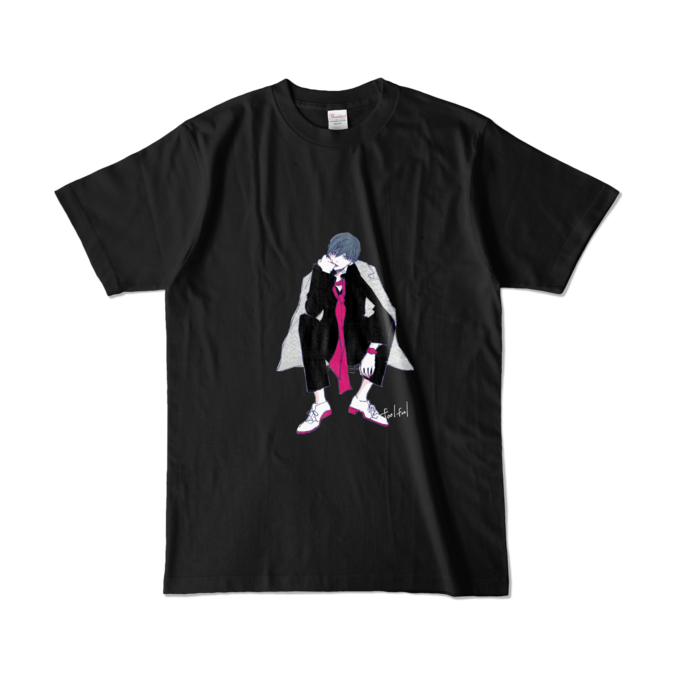 カラーTシャツ - L - ブラック (濃色)