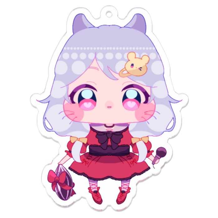 〈大〉アクリルキーホルダー - 70 x 70 (mm)