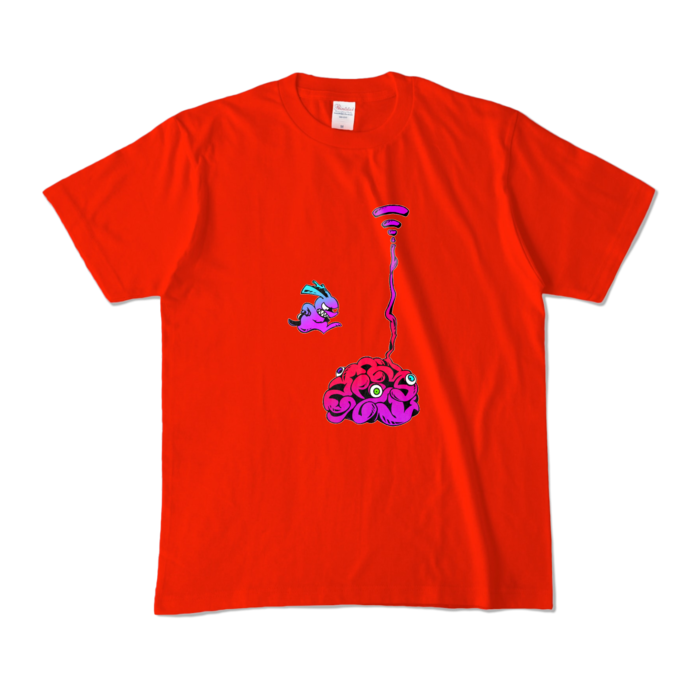 カラーTシャツ - M - レッド (濃色)