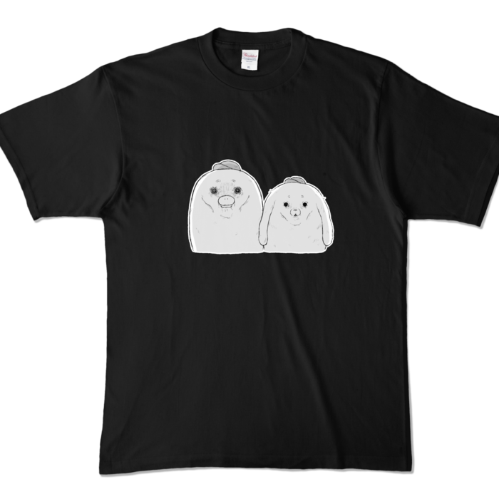 カラーTシャツ - XL - ブラック (濃色)