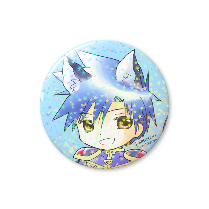 ホログラム缶バッジ - 76mm