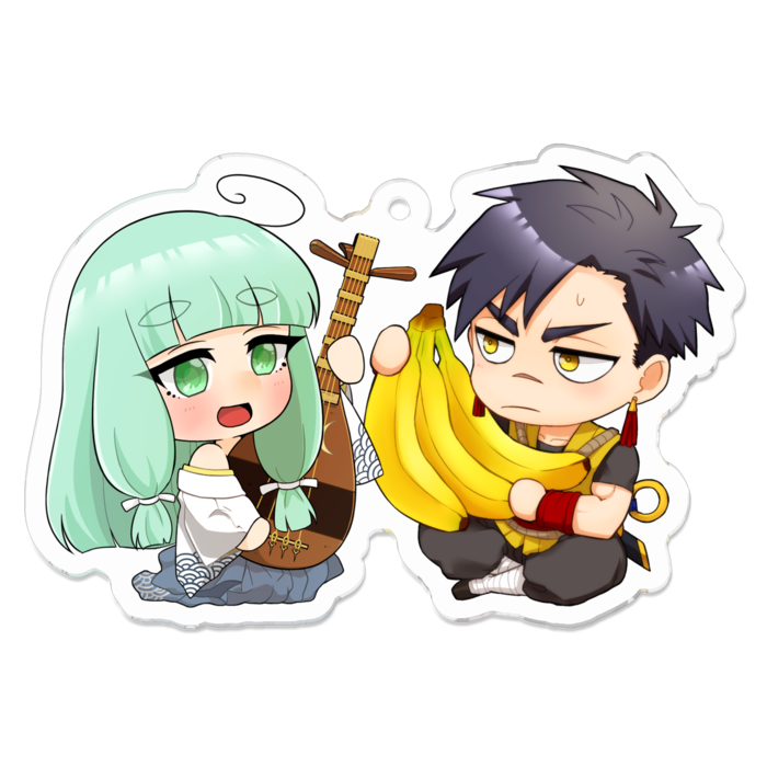 アクリルキーホルダー - 70 x 70 (mm)